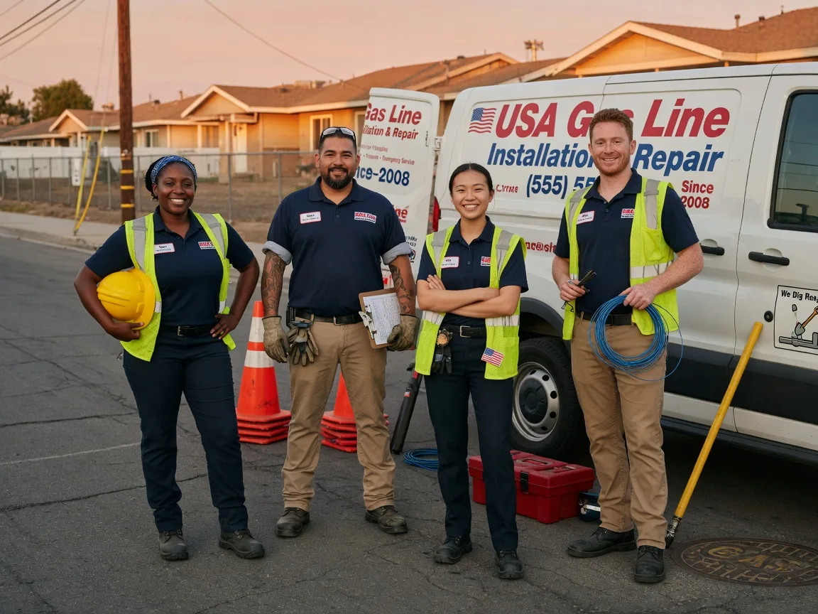 Gas Line Installation company in Pleasant City, OH
